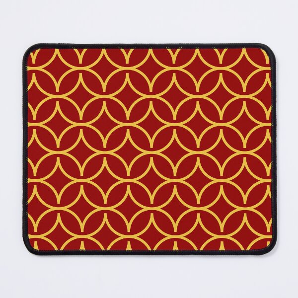 Item preview, Asian Red And Golden Luxurious Design "Prosperity" Pattern designed and sold by DEC02.