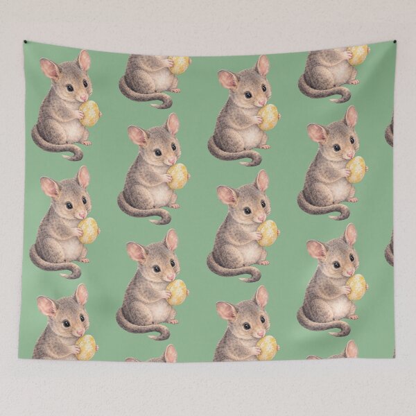 Item preview, Easter Possum Illustration – Cute Australian Wildlife designed and sold by inspired-works.