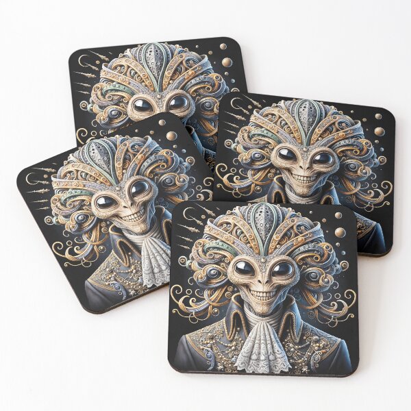 Item preview, Grotesque Surrealism: Guardians of Cosmic Etiquette and Secrets designed and sold by KunstGeist.