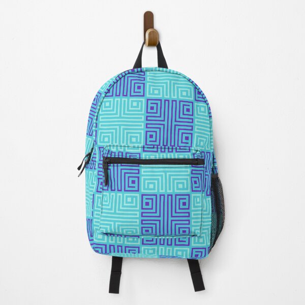 Item preview, Blue Afrocentric Savannah Weave - Ethnic Polynesian Tiki  - Sympathy Gifts designed and sold by RoyalStarsPatts.