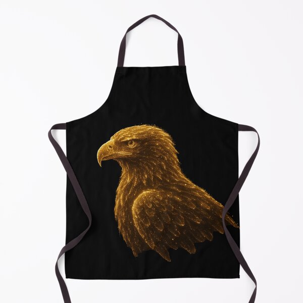 Item preview, Golden Eagle Glow | Mystical Sparkling Eagle Silhouette designed and sold by WhyNotZuK.