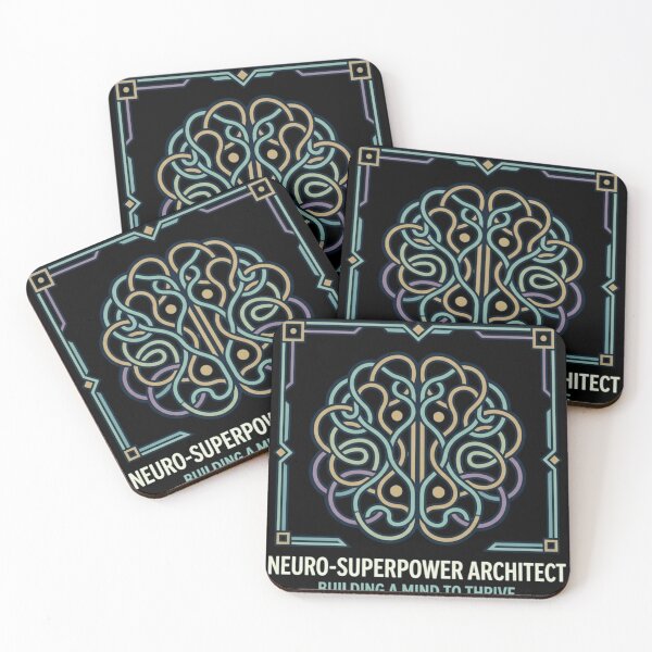 Item preview, Neuro-Superpower Architect: Building a Mind to Thrive & Neurodiversity Pride designed and sold by FarDesign.