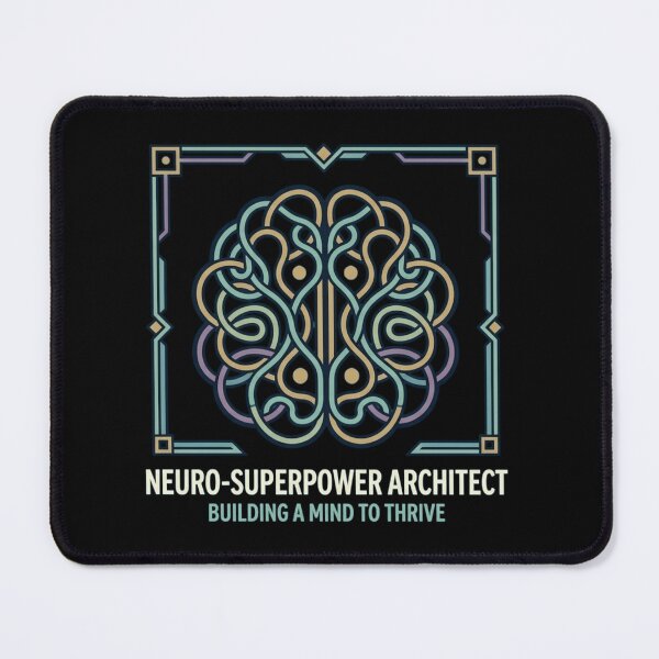 Item preview, Neuro-Superpower Architect: Building a Mind to Thrive & Neurodiversity Pride designed and sold by FarDesign.