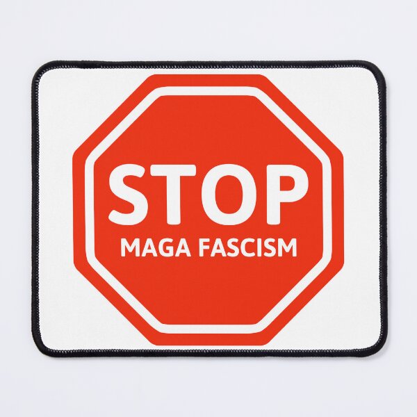 Item preview, Stop MAGA fascism  designed and sold by Rachel the Artist .