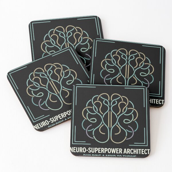Item preview, Superpower Architect: Building a Mind to Thrive & Neurodiversity Pride designed and sold by FarDesign.