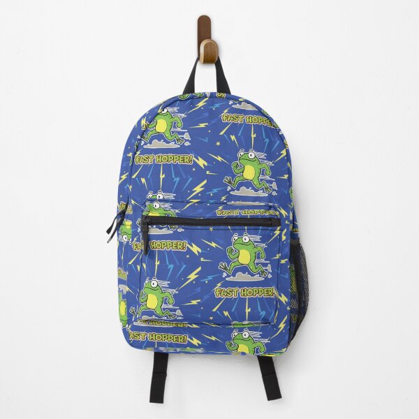 Item preview, Fast Hopper Running Frog Funny Cartoon designed and sold by Taridesign.