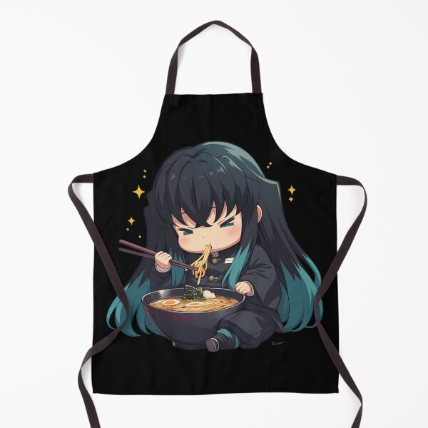 Item preview, Muichiro Tokito Demon Slayer Chibi Ramen Calm Slurp designed and sold by mildaclairmo.