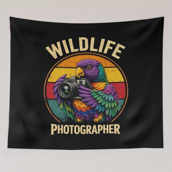 Item preview, Women's Wildlife Photographer Lorikeet Bird Camera Photography designed and sold by BHMARTS.