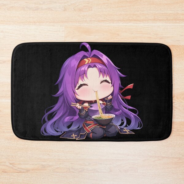 Item preview, Yuuki Sword Art Online Chibi Kawaii Ramen Happy Slurp designed and sold by mildaclairmo.