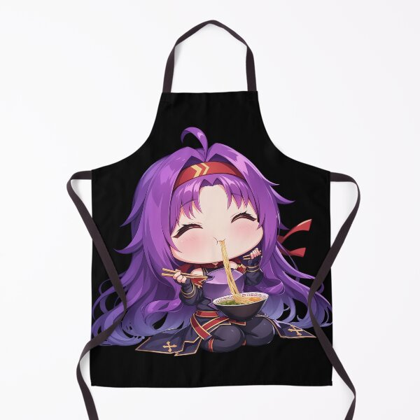 Item preview, Yuuki Sword Art Online Chibi Kawaii Ramen Happy Slurp designed and sold by mildaclairmo.
