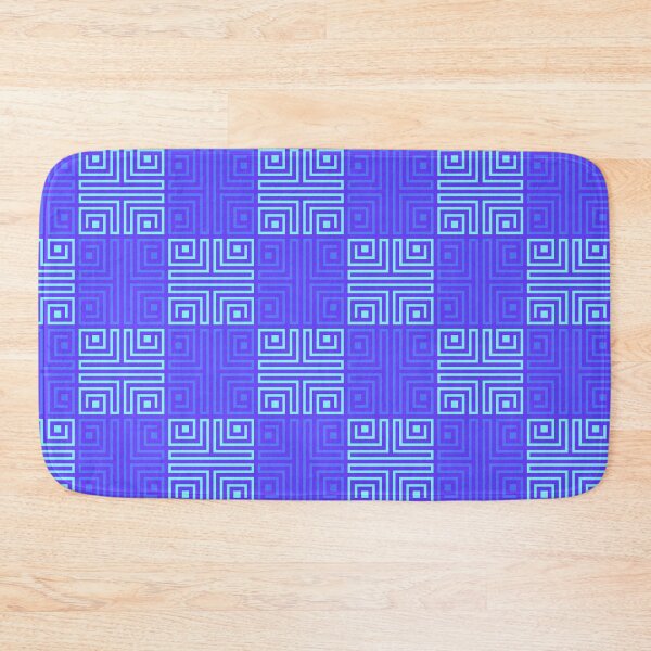 Item preview, Blue Pan African Symbolic Tessellation - Aztec Samoan Tiki  - Valentine Gifts For Husband designed and sold by RoyalStarsPatts.