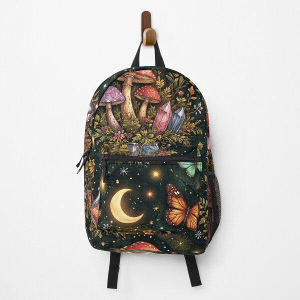 Item preview, Cozy Witchy Mushroom & Moon Pattern – Soft Magic Forest Aesthetic designed and sold by Mysticfirelight76 .