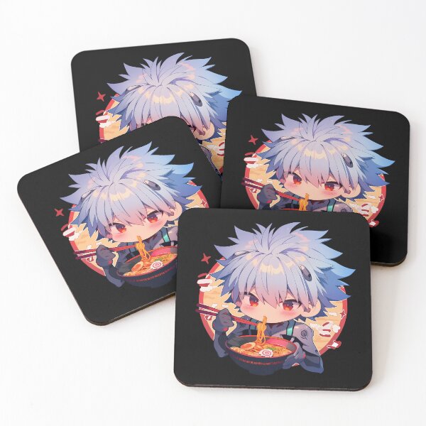 Item preview, Kaworu Nagisa Neon Genesis Evangelion Chibi Ramen Slurp Time designed and sold by mildaclairmo.
