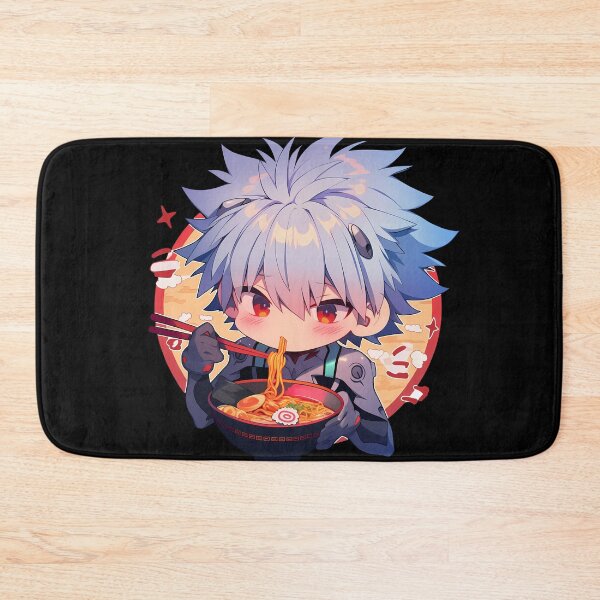 Item preview, Kaworu Nagisa Neon Genesis Evangelion Chibi Ramen Slurp Time designed and sold by mildaclairmo.