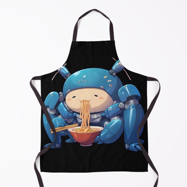Item preview, Tachikoma Ghost In The Shell Chibi Ramen Cyber Blue designed and sold by mildaclairmo.