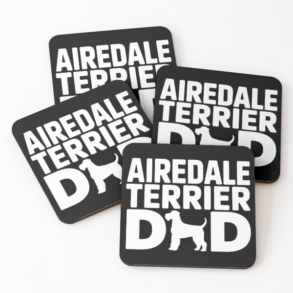 Item preview, Airedale Terrier Dad designed and sold by theartfulaspie.