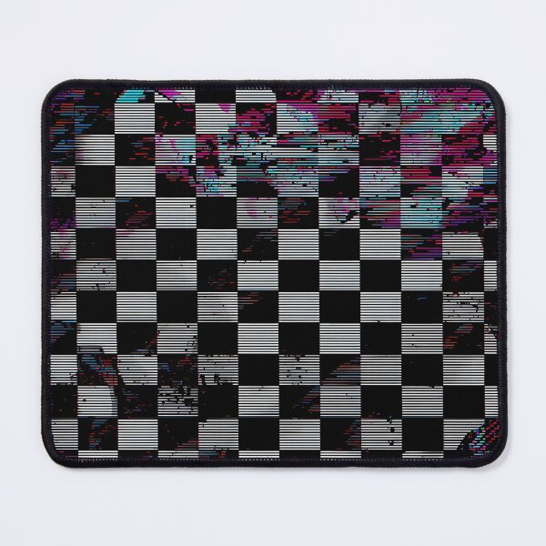 Item preview, Digital Glitch Checkerboard - Cyberpunk Grid designed and sold by ViralVibeLab.