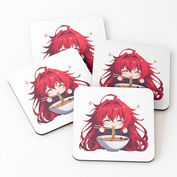 Item preview, Rias Gremory High School Dxd Chibi Ramen Crimson Slurp designed and sold by mildaclairmo.