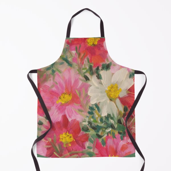 Item preview, Wild and Free - Vibrant Cosmos Flower Ellipse designed and sold by JurateArt-DK.