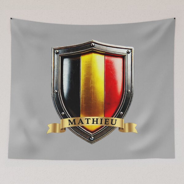 Item preview, Mathieu Belgium National Heritage Shield designed and sold by Highlandkings.