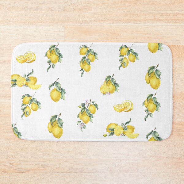 Item preview, Watercolor Lemon Branches, Lemon Blossom  designed and sold by silviaol.