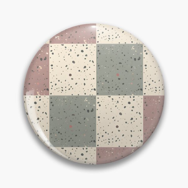 Item preview, Terrazzo Checkerboard - Earthy Stone Pattern designed and sold by ViralVibeLab.