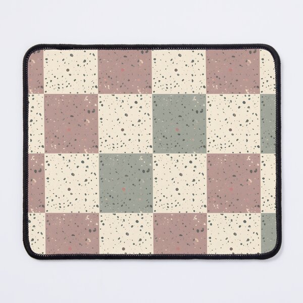 Item preview, Terrazzo Checkerboard - Earthy Stone Pattern designed and sold by ViralVibeLab.