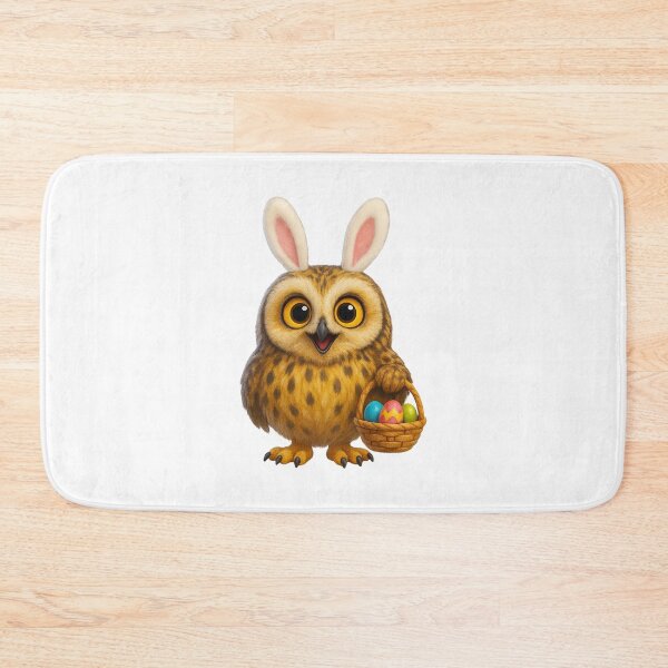 Item preview, Easter Short-Eared Owl  designed and sold by Sillytoe.