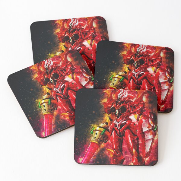 Item preview, Unit 02 Neon Genesis Evangelion Red Mecha Battle Ready designed and sold by mildaclairmo.
