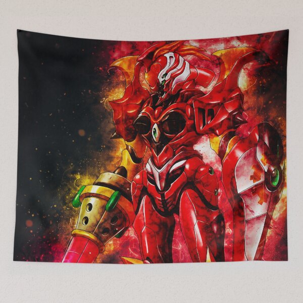 Item preview, Unit 02 Neon Genesis Evangelion Red Mecha Battle Ready designed and sold by mildaclairmo.