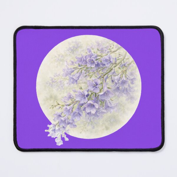 Item preview, Jacaranda Bloom – Lavender Tree Blossom Circle Design designed and sold by TheJoyfulPen.