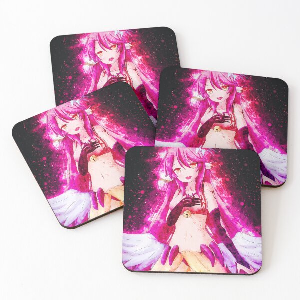 Item preview, Jibril No Game No Life White Hair Mystic Cosmic Purple Glow designed and sold by mildaclairmo.