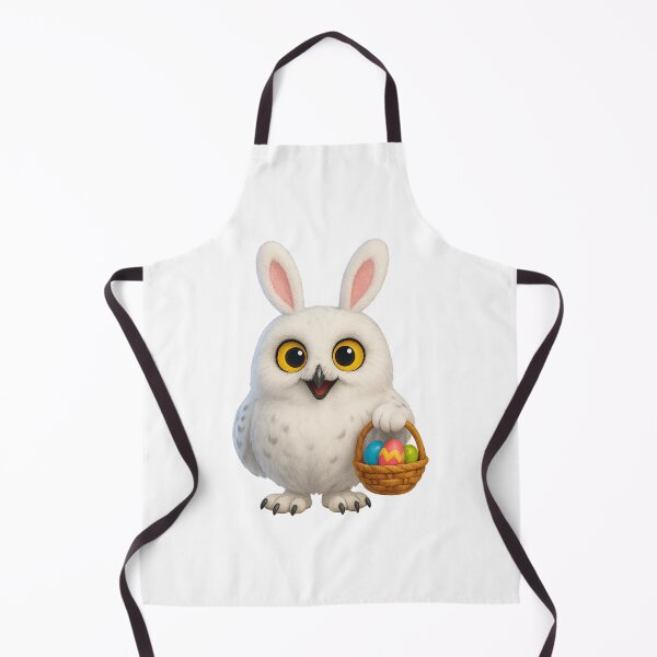 Item preview, Easter Snowy Owl designed and sold by Sillytoe.