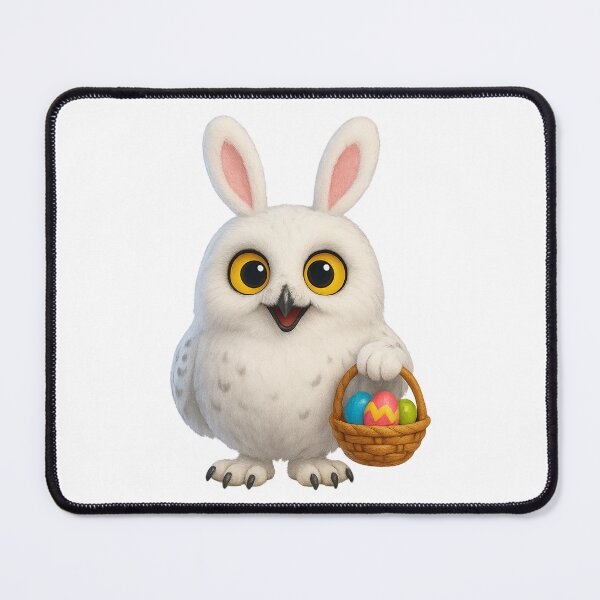 Item preview, Easter Snowy Owl designed and sold by Sillytoe.
