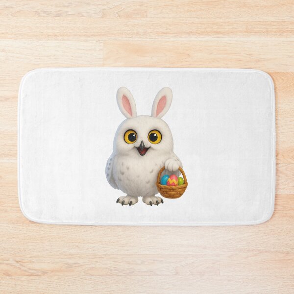 Item preview, Easter Snowy Owl  designed and sold by Sillytoe.