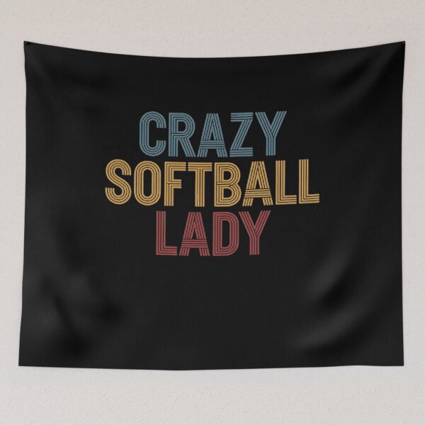 Item preview, Crazy Softball Lady Game Day Matching Group  designed and sold by BHMARTS.