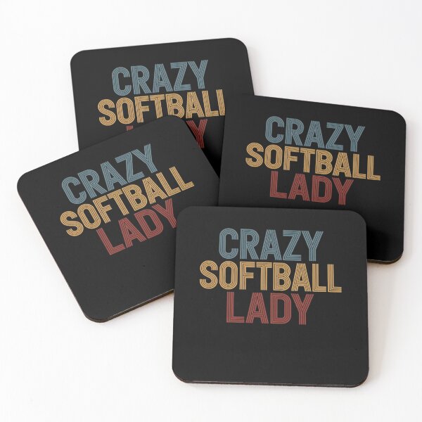 Item preview, Crazy Softball Lady Game Day Matching Group  designed and sold by BHMARTS.