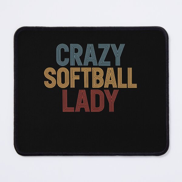 Item preview, Crazy Softball Lady Game Day Matching Group designed and sold by BHMARTS.