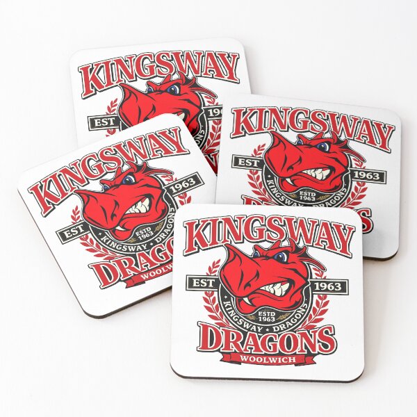 Artikelvorschau, Kingsway High School Dragons (Woolwich, NJ) entworfen und verkauft von LockedUp.