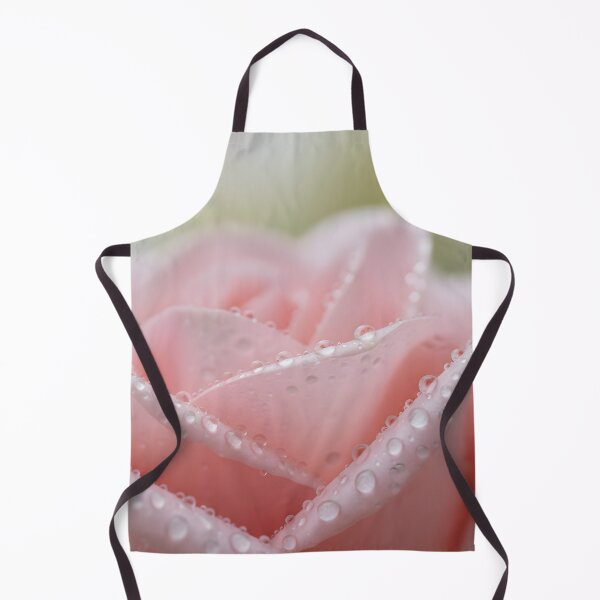 Item preview, Close-up of a pink rose petal with glistening dew drops designed and sold by homydesign.