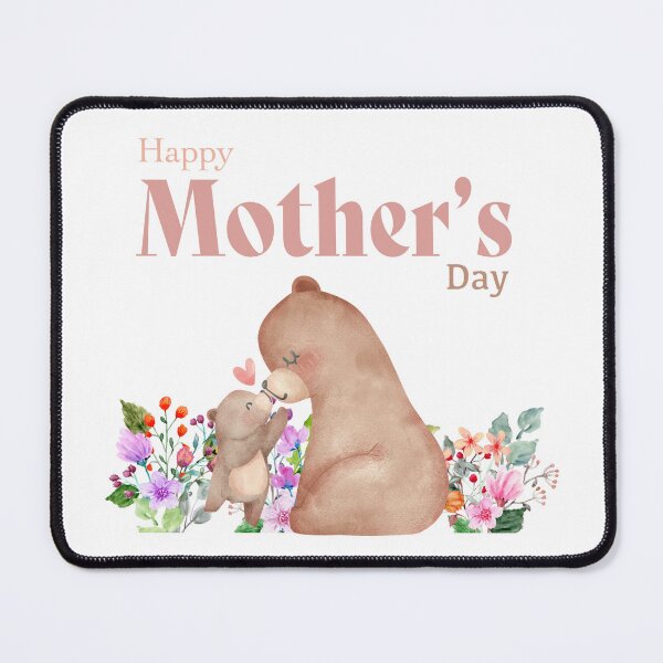 Item preview, Happy Mothers Day Bears Floral Flowers designed and sold by AussieMomma.
