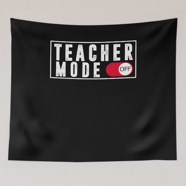 Item preview, Teacher Mode Off Summer Vacation School Out Nerdy T-Shirt designed and sold by LookTwice.