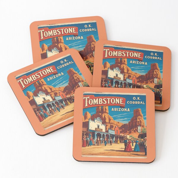 Item preview, Tombstone Arizona Vintage Poster – Wild West Travel Art designed and sold by Eclipse 3699.