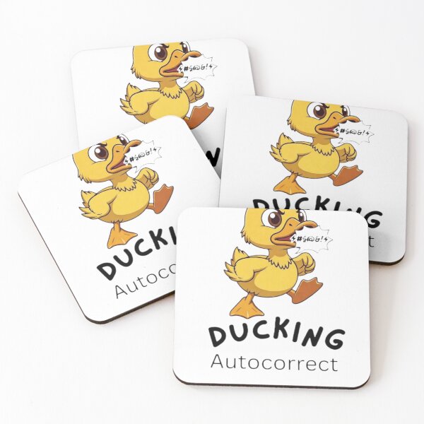 Item preview, Ducking Autocorrect designed and sold by thejeanofficial.