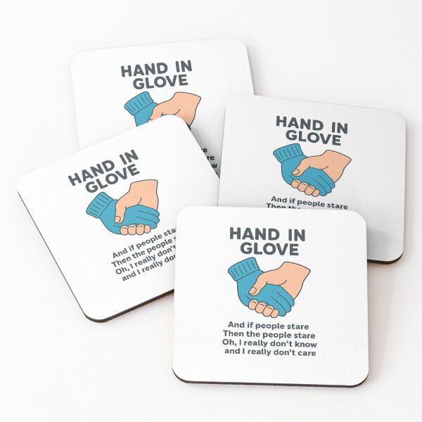 Item preview, Hand in Glove Inspired Design – The Smiths Lyrics – Hand Holding Glove – “And If the People Stare, Then the People Stare” – Indie Music Cartoon Art designed and sold by Donsean22.