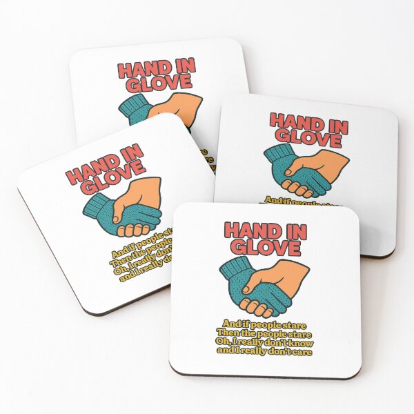 Item preview, Hand in Glove Inspired Design – The Smiths Lyrics – Hand Holding Glove – “And If the People Stare, Then the People Stare” – Indie Music Retro Anime Art designed and sold by Donsean22.