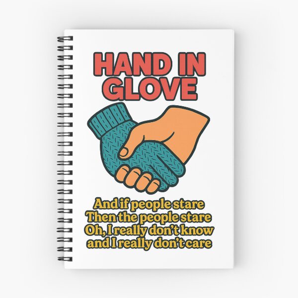 Item preview, Hand in Glove Inspired Design – The Smiths Lyrics – Hand Holding Glove – “And If the People Stare, Then the People Stare” – Indie Music Retro Anime Art designed and sold by Donsean22.