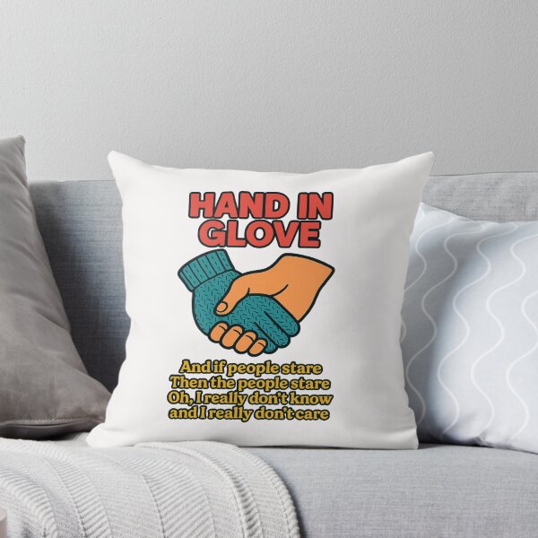 Item preview, Hand in Glove Inspired Design – The Smiths Lyrics – Hand Holding Glove – “And If the People Stare, Then the People Stare” – Indie Music Retro Anime Art designed and sold by Donsean22.