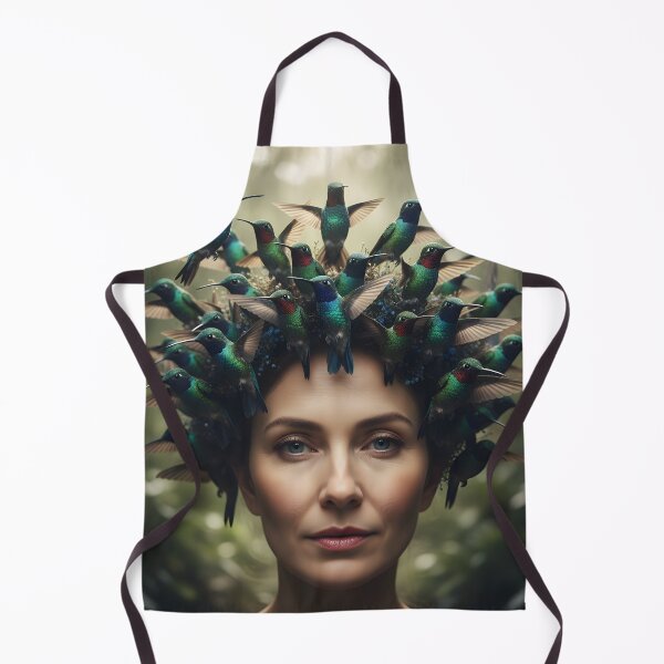 Item preview, Hummingbird Headpiece Portrait designed and sold by homydesign.