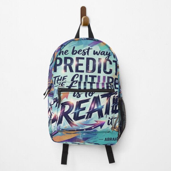 Item preview, The best way to Predict The Future is to Create It Abraham Lincoln Quote designed and sold by KabronX.
